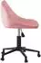 vidaXL Drehbarer Bürostuhl, rosa Samt (335489)