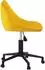 vidaXL Bürostuhl drehbar, Stoff, senfgelb (335491)