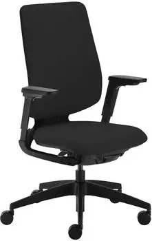Sedus se:flex membran B&uuml;rodrehstuhl mit Armlehnen, schwarz (ef-102/101)