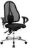 Topstar Sitness 15 Drehstuhl schwarz, Armlehnen, Universalrollen (ST19UG20H)