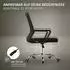 ML-Design Bürostuhl ergonomisch, Mesh, schwarz (490018666)