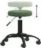 vidaXL Massagehocker Samt dunkelgrün (3085741)