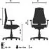 hjh Living SOLAO LIFE W Bürostuhl mint (661020)