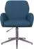 vidaXL Drehstühle 2 Stk. Stoff, blau, 54x58x90cm (3428302)