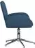 vidaXL Drehstühle 2 Stk. Stoff, blau, 54x58x90cm (3428302)