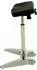 STIER Stehhilfe XL 600-850mm, 12° Neigung, schwarz, mit Griff und Rollen (907647)