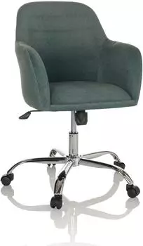 HJH Office SOLAO 300 Home-Office-Stuhl Stoff, gr&uuml;n (719232)