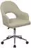 Svita KLARA Bürostuhl Drehstuhl Cut-Out, Stoff, hellbraun/beige (96281)