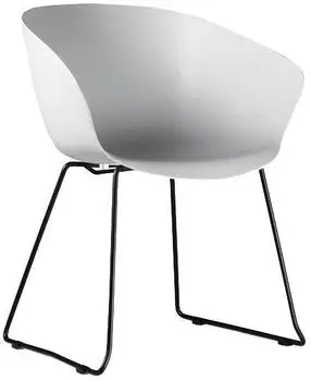 Bisley Stay Besucherstuhl Kunststoffschale, wei&szlig;, 2er-Set (STAY4P2PXS001)