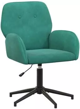 vidaXL Drehstuhl Samt, türkis (42034352)