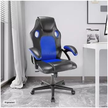 HTI-Living Bürostuhl ECO Daytona blau, höhenverstellbar (2223468)