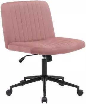 CLP Kingman B&uuml;rostuhl Samt, pink (325354)