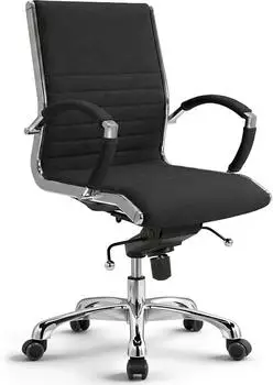 Versee Montreal B&uuml;rostuhl Stoff, schwarz, Sitzh&ouml;he 46-54cm