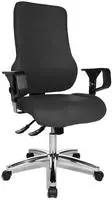 Topstar B&uuml;rostuhl Sitness 55, SD69X L52, anthrazit, Stoff, belastbar bis 110 kg