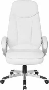 Amstyle Cosenza Chefsessel weiß
