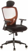 MID.YOU DREHSTUHL Orange, Schwarz 66x117x65 cm