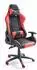 mcRacing Gaming Stuhl Kunstleder schwarz/rot