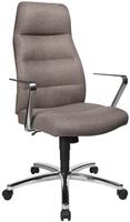 Topstar Chefsessel Chairman 70, NC79R DC8, hellbraun, mit Stoffbezug, belastbar bis
