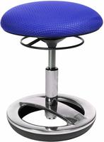 Topstar Fitness-Hocker Sitness High Bob, SU59 BR6, Stoff, blau