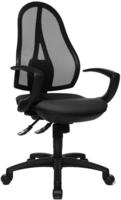 Topstar OP25BG20, Topstar B&uuml;rodrehstuhl Open Point SY Somo, schwarz / chrom, mit