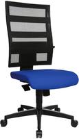 Topstar B&uuml;rostuhl X-Pander Somo, B9590 T38, blau, Stoff / Netz, belastbar bis 110 kg