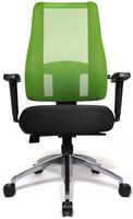 Topstar B&uuml;rostuhl Lady Sitness Deluxe, LT20B0W505 Stoff gr&uuml;n, Gestell schwarz