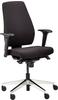 AMSTYLE Bürostuhl SPM1.280, schwarz, Stoff, belastbar bis 120 kg