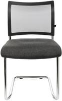 Topstar NV490G20 Sond.Ang.155200957, Topstar Besucherstuhl , schwarz / chrom,...