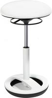 Topstar Fitness-Hocker Sitness High Bob, SU59 BR3, Stoff, wei&szlig;