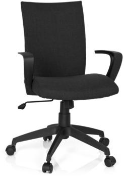 HJH Office Soft Stoff schwarz