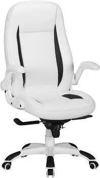Amstyle Belgrad Chefsessel weiß
