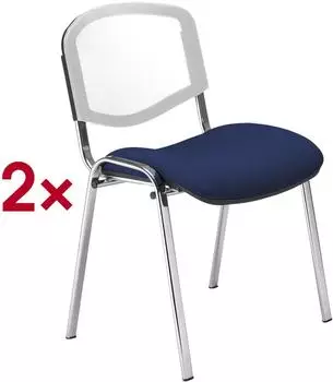 NOWY STYL Iso Ergo Mesh blauweiß 2er Set
