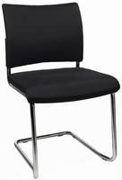 TOPSTAR NV390 G20, Topstar Besucherst&uuml;hle Visit 20 NV390 G20 schwarz Stoff, 2 St