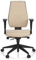 MID.YOU Drehstuhl Pro-Tec 500 Schwarz/Dunkelgrau/Beige