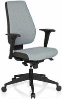 MID.YOU Drehstuhl Pro-Tec 500 Gau/Schwarz