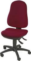 Topstar Drehstuhl 8170G27 Point 70 B&uuml;rost&uuml;hle Schwarz-Dunkelrot L/B ca. 45/45...