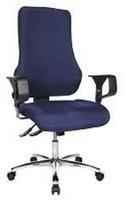Topstar TOP POINT DELUXE G26, Topstar B&uuml;rostuhl Top Point Deluxe Stoff blau, Gestell