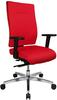Topstar Sitness 70 Bürostuhl, Stoff rot, mit Armlehnen, PS79BH W51