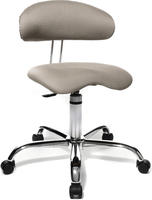 Topstar ST290W53, Topstar B&uuml;rostuhl Sitness 40, ST290W53 Stoff grau, Gestell chrom