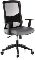 B&uuml;rostuhl / Chefsessel Lavita Netzstoff Schwarz / Grau Hjh Office