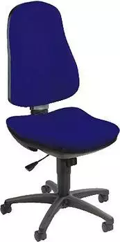 TOPSTAR Support SY Polypropylen ohne Armlehnen blau/schwarz