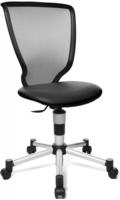 Topstar 71487S10, Topstar Kinderdrehstuhl Titan Junior, schwarz / silber, bis 60kg,