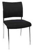 Topstar NV190G20, TOPSTAR Besucherstuhl Visit 10 Polster schwarz 2er Pack