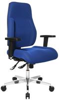 Topstar PI99GBC6, Topstar B&uuml;rostuhl Point 91, PI99GBC6 Stoff blau, Gestell alu