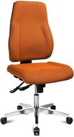 Topstar B&uuml;rodrehstuhl P91 ohne Armlehnen orange