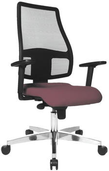 Topstar Syncro Net ohne Armlehnen bordeaux/schwarz