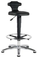 Sitz-/Stehstuhl Flex Integralschaum Sitz-H.510-780mm m.Fu&szlig;ring ESD BIMOS