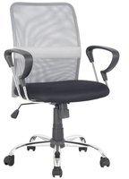 SixBros. Bürostuhl Drehstuhl H-8078F-2/2060 grau/schwarz
