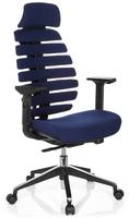 B&uuml;rostuhl / Drehstuhl Ergo Line Ii Pro Stoff Blau Hjh Office