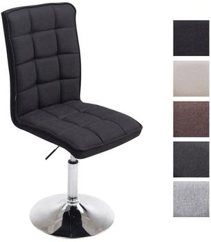 CLP Peking V2 Esszimmerstuhl Stoff, drehbar, schwarz (181759901)